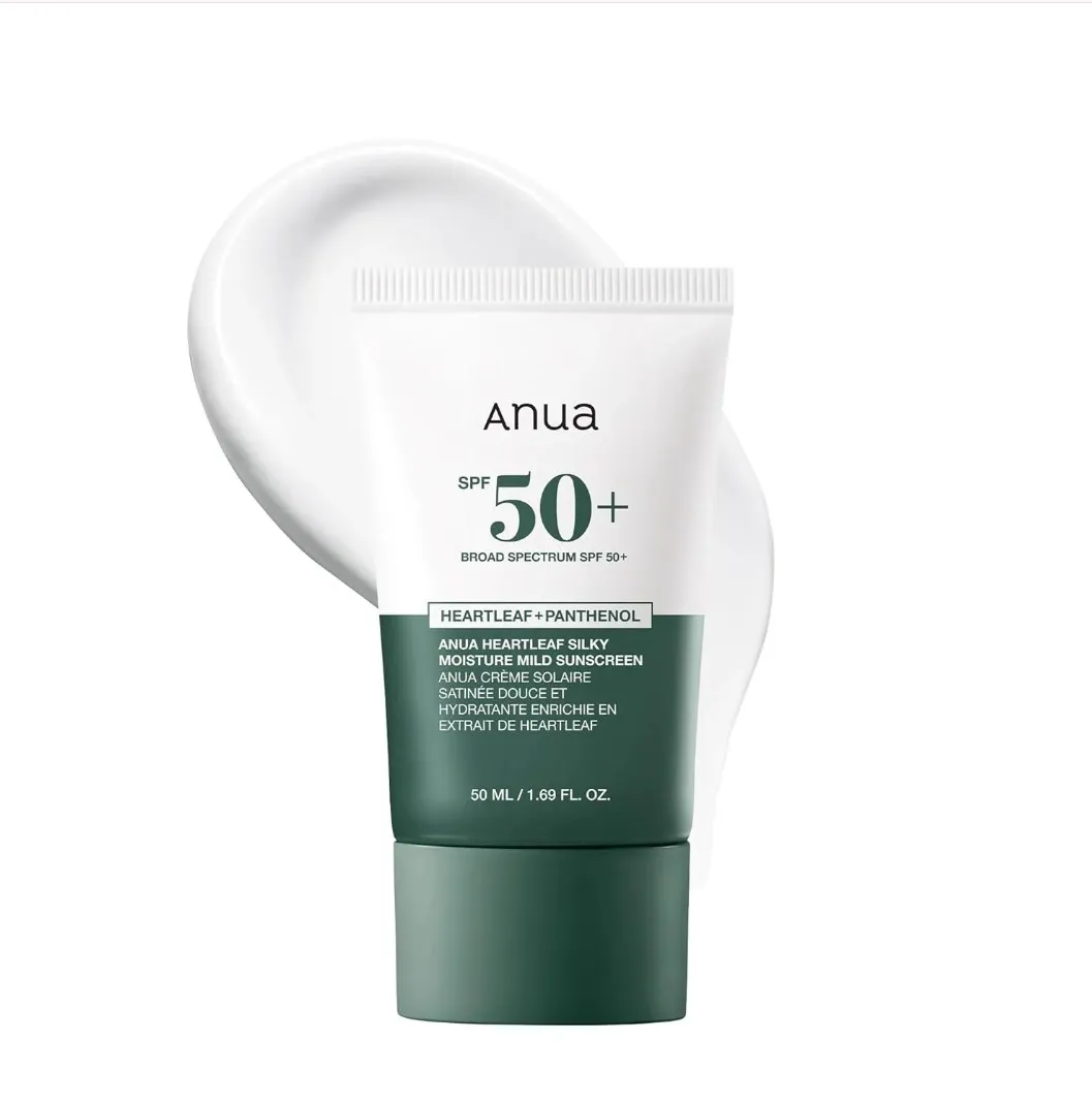 PROTECTOR SOLAR SUAVE HIDRATANTE SEDOSO ANUA HEARTLEAF