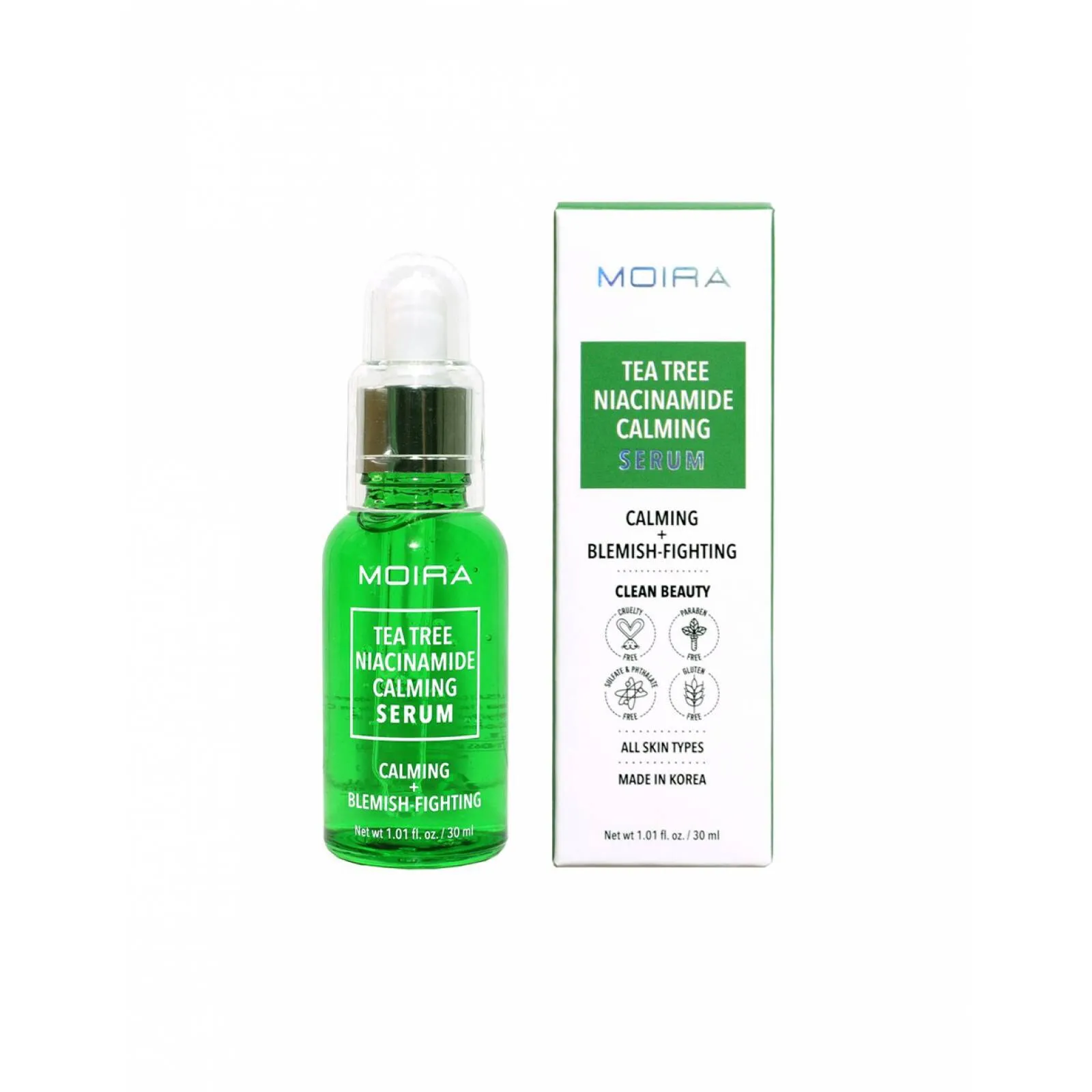 MOIRA Tea Tree Niacinamide Calming Serum