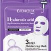 Mascarilla Facial 3 Pasos Ácido Hialurónico