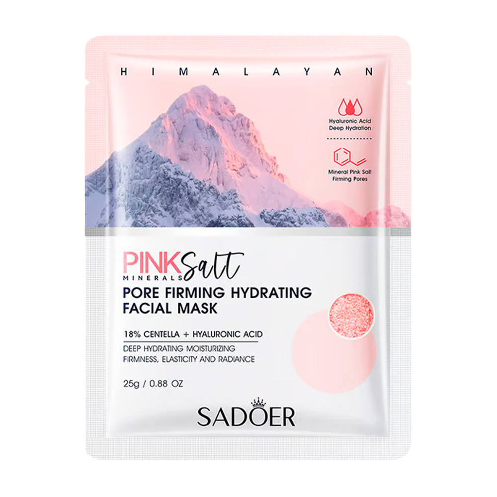 Mascarilla Reafirmante Ácido Hialurónico y Sal Rosa